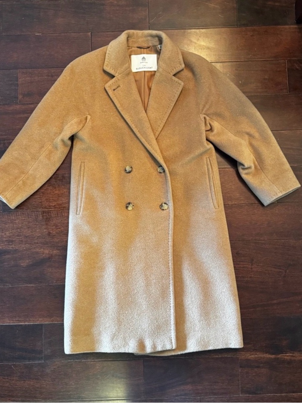 The Slouch Coat / Aritzia / XXS - Length: Short, Colour: Cocoa Sand